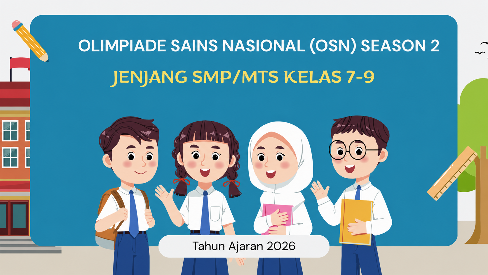 SMP/MTS-KELAS 8 MTK OLIMPIADE OSN SEASON 2